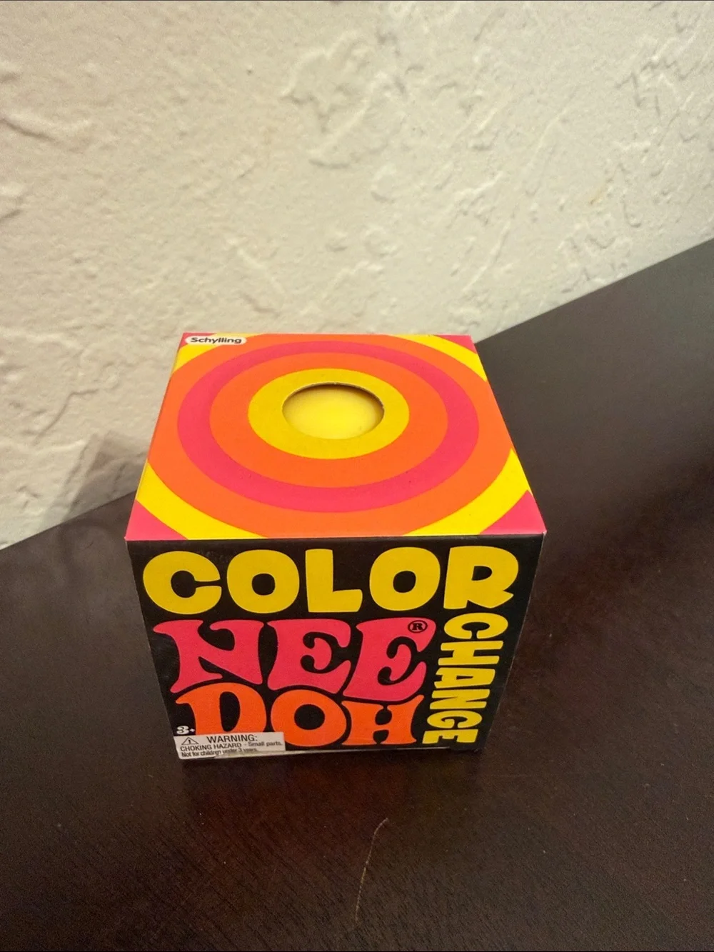 Needoh Color Change - Yellow changes to orange when squeezed